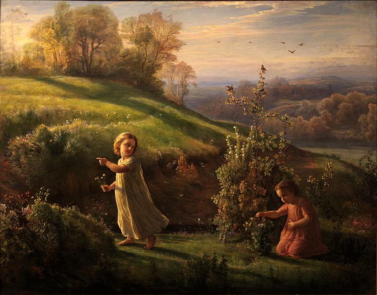 Louis Janmot Spring oil painting image